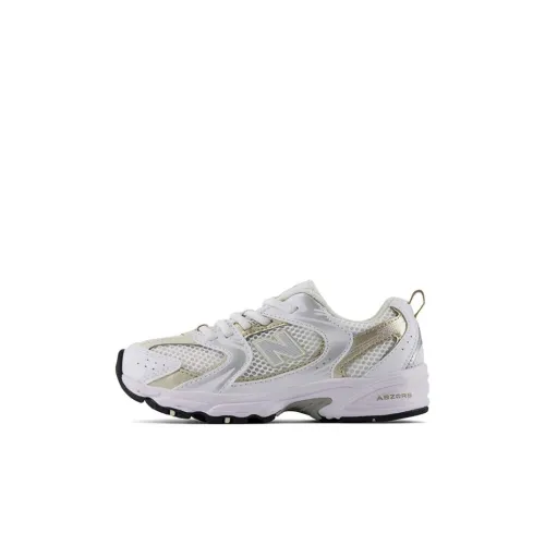 New Balance NB 530 Детская беговая обувь Низкий топ Белый Желтый Для дошкольников