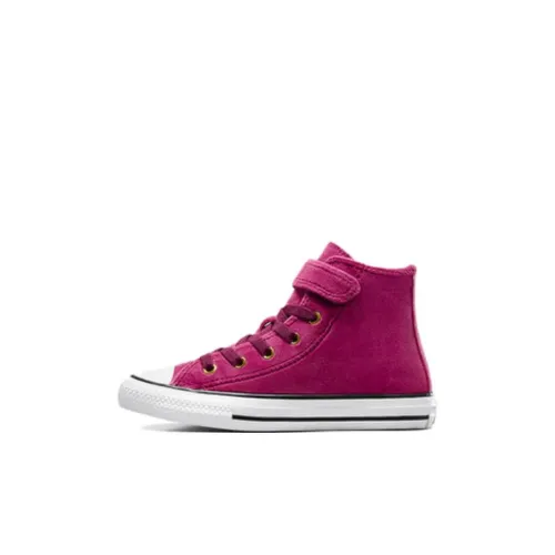 Converse Chuck Taylor All Star Износостойкие Высокие Кеды Детские Скейтбординги Фиолетовые для Дети 3-7 лет