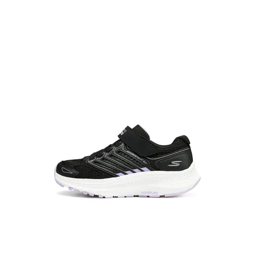 SKECHERS GIRLS Амортизация Износостойкий Низкий Топ KIDS Lifestyle Shoes Черный Детский