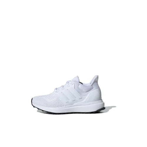 Adidas UBOUNCE DNA Устойчивый к истиранию Низкий Топ Детская Беговая Обувь Белый Children Возраст 3-7 лет