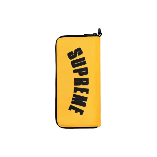 Supreme The North Face Supreme SS19 Холст Makeup Bag Клатч Стандартный Унисекс Желтый
