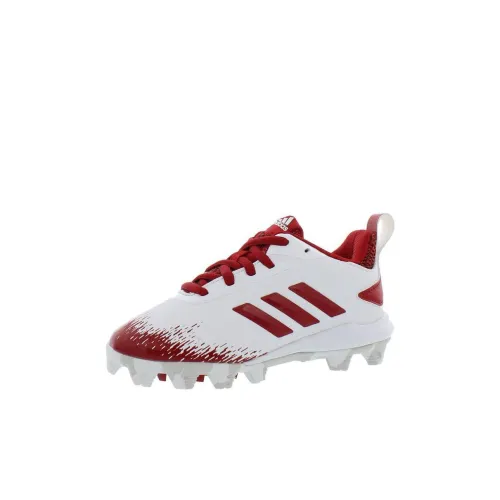 Adidas Adizero Afterburner Амортизация Износостойкий Низкий Топ Тренировочные Кроссовки для Детей Красный Детский