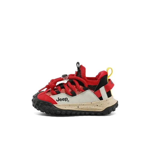 JEEP Устойчивый к истиранию Низкий Топ Детские Лайфстайл Кроссовки Китай Красный Детские