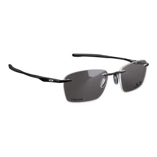 Oakley Титан Прямоугольные Оправы для Очков Унисекс Черные