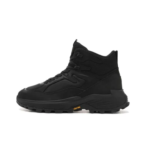 SNOW PEAK Альпинистские и туристические ботинки High Top Черные Унисекс