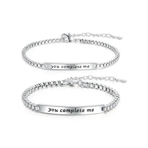 RboySe Браслеты из титанового стального сплава Унисекс