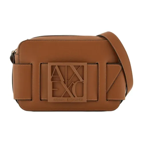 ARMANI EXCHANGEAE Полиуретан Сумка через плечо Сумка на плечо Женская Коричневая