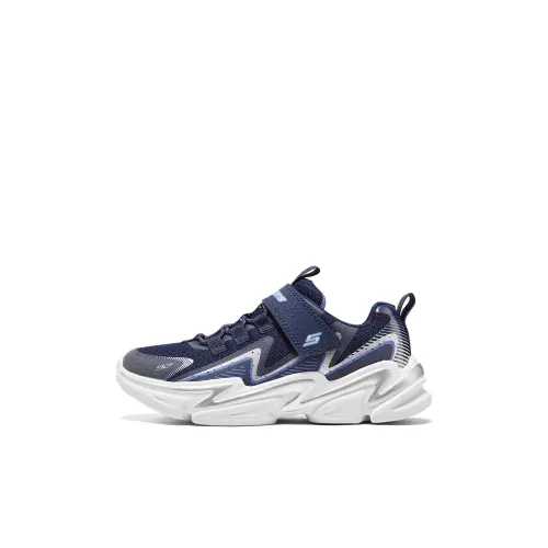 Skechers Kids Беговые кроссовки Низкие Морской синий/Серебряный Kids