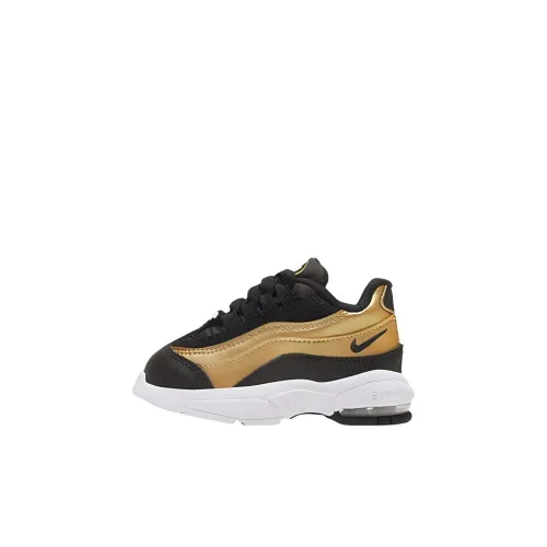 Nike Little Max 95 Малыш Обувь Черный Золото Infant And Toddler
