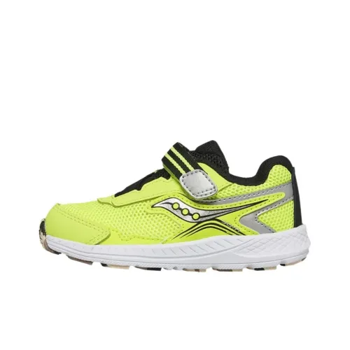 Saucony Ride 10 Амортизация Низкий Топ Детские Беговые Кроссовки Лимон Подростки