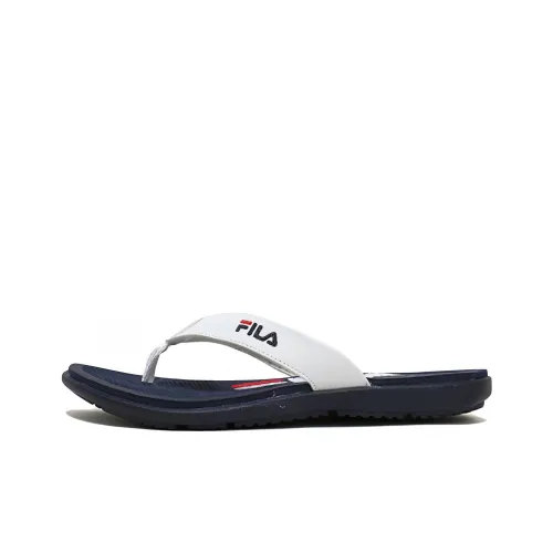FILA Slick Tongue Шлепанцы Морской синий Унисекс