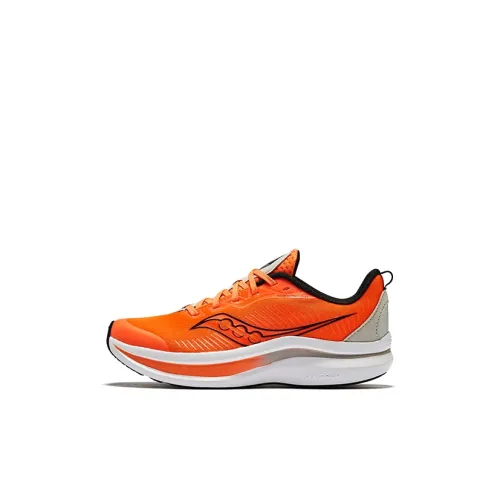 Saucony Kinvara Elite 14 Детская беговая обувь Низкий топ Оранжевый Серый Kids