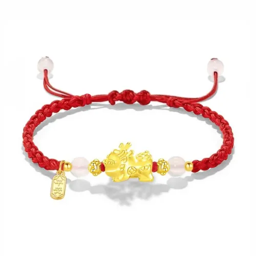 MUYAN Сплав Китайское благоприятное животное Peace Plaque Браслет Женские