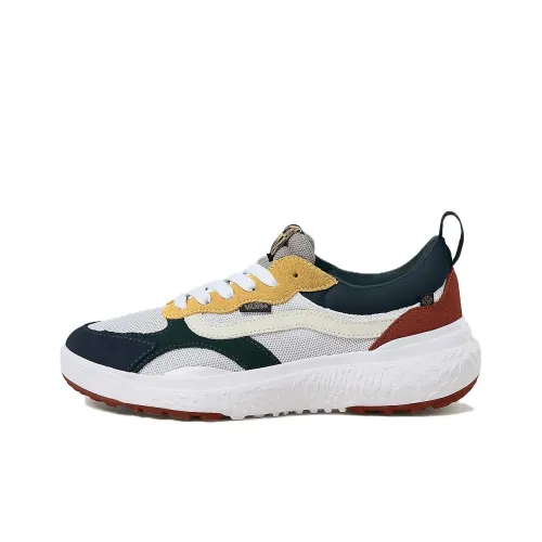 Vans MTE ULTRARANGE NEO VR3 Беговые кроссовки Низкий верх Белый/Зеленый/Коричневый/Желтый Женские
