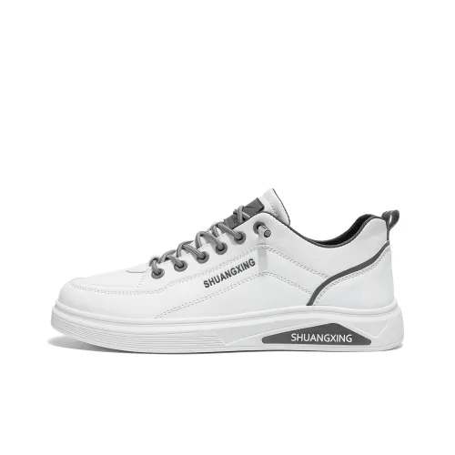 Binary Мужские повседневные туфли Low Top Белые Мужские