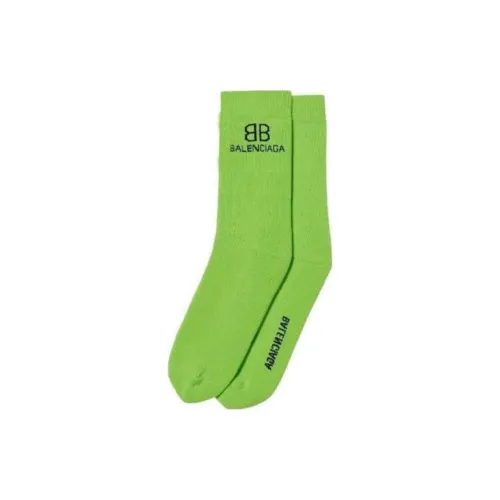 Balenciaga 1 пачка зеленые мужские носки MID до икры