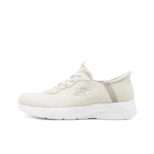 Skechers Sport Низкий Топ Повседневные Беговые Кроссовки Женские Белые