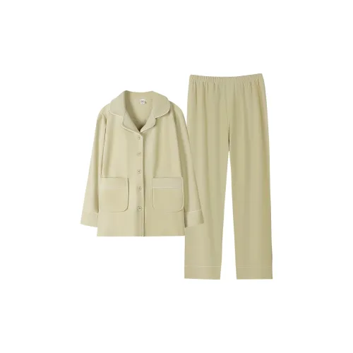 UAVAE Пижамный комплект женский летний Spectrum зеленый