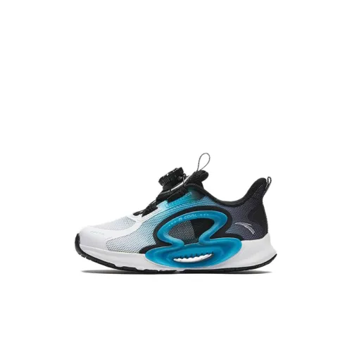 Antakids Chase the Moon 2,0 Амортизация Износостойкий Низкий Топ Детские Беговые Кроссовки Сине-Белый Для Дошкольников