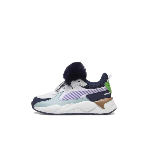 TROLLS X PUMA RS X Kids Lifestyle Shoes Белый синий фиолетовый Детские 3-7 лет