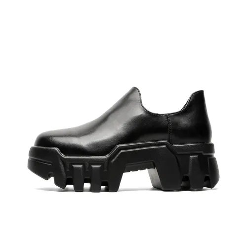 Chi Wolf Derby Casual Обувь Мужская Черная