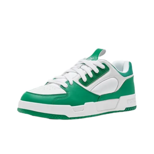 KSWISS Grancourt Slip-Resistant Abrasion-Resistant Low-Top Skateboard Shoes Men's Green KSWISS Grancourt Противоскользящие Устойчивые к Износу Низкие Кеды для Скейтбординга Мужские Зеленые