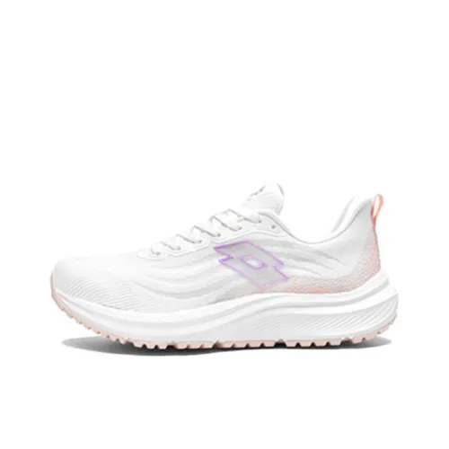 LOTTO Flying Slip-resistant Abrasion-resistant Low Top Беговые кроссовки Женские Pink