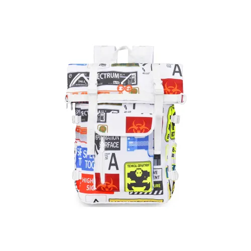 8atheist Полиэстер Рюкзак Унисекс Белый