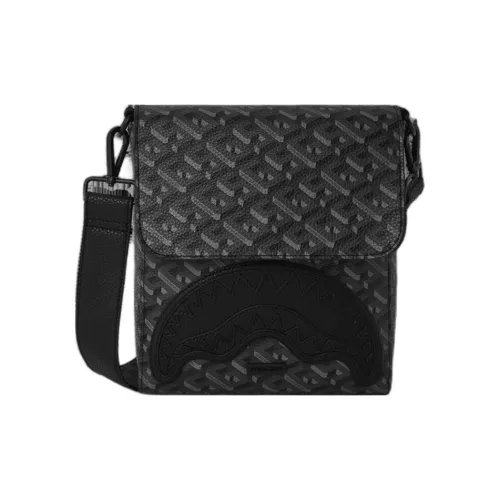 SPRAYGROUND ПВХ Сумка через плечо Стандартная Унисекс Черная