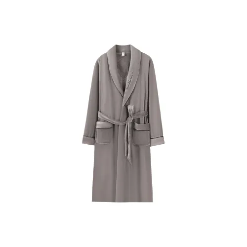 UAVAE Банные халаты Мужской Ледниковый серый