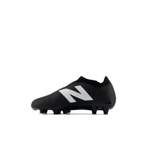 New Balance Tekela Magique Jnr FG V4+Искусственная трава Низкий Топ Детские футбольные бутсы Черный Белый Детский
