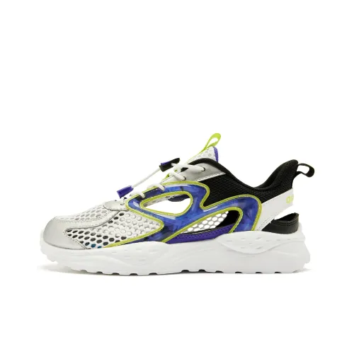 QIAODAN Рамка Низкий Топ Детский Бег Сандалии Белый