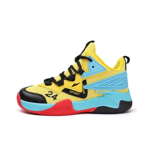 Kuding Детские баскетбольные кроссовки High Top Kids