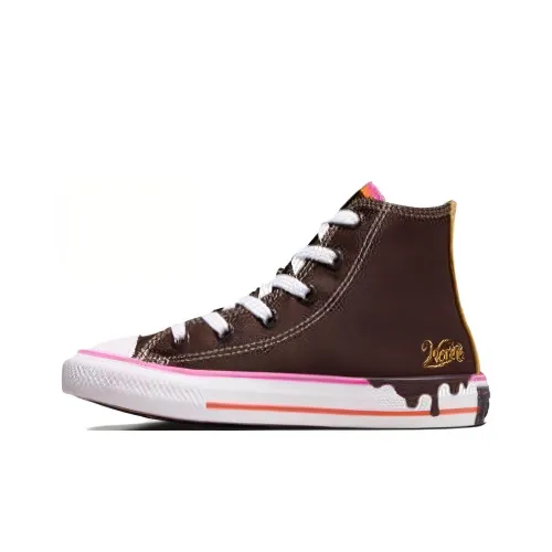 Converse Chuck Taylor All Star Износостойкие Дышащие Высокие Кеды для Подростков Умбра