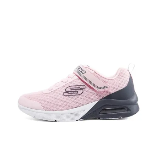 Беговые кроссовки Skechers Kids Low Top Розовые Черные для школьников