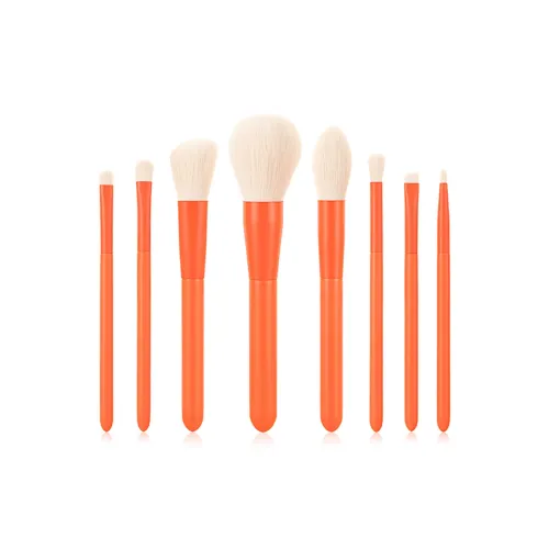 JIANYINGSHU Апельсин Кисть для макияжа Набор Контуринг Основа Смешанный Детали 8 шт