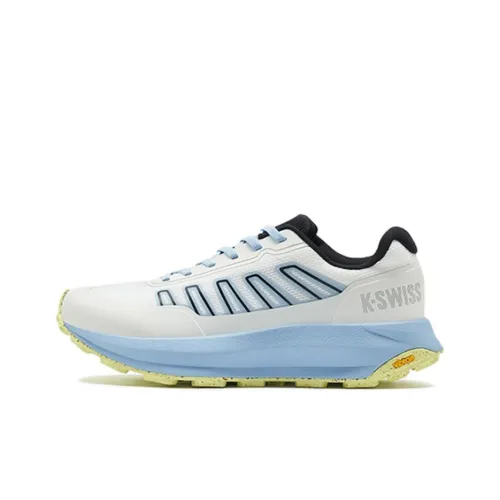 K·SWISS Беговые кроссовки Low Топ Белый/Синий/Желтый Женские