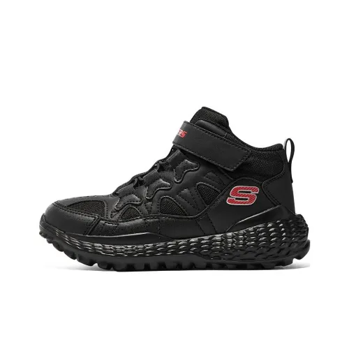 Skechers Термический MID Топ Kids Lifestyle Shoes Черный Красный Подростки