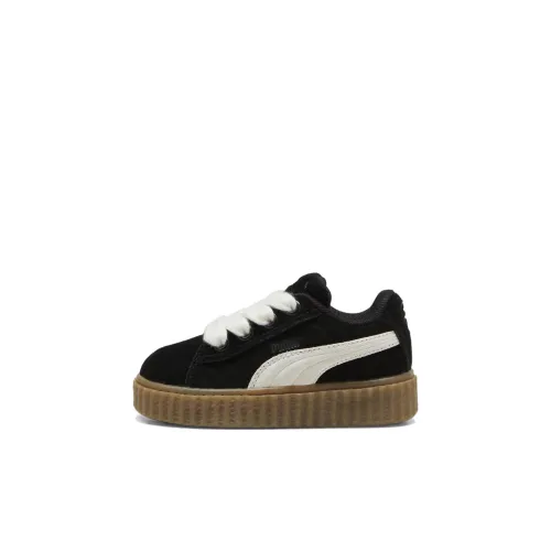 FENTY x PUMA Rihanna Fenty Creeper Phatty Low Топ Обувь для малышей Черный белый Infant And Toddler