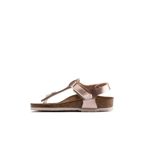 Birkenstock Детские Сандалии Розово-золотой Узкая версия Малыш