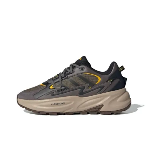 Adidas Ozwave Casual Low Top Угольный Серый/Черный/Земной Коричневый Унисекс
