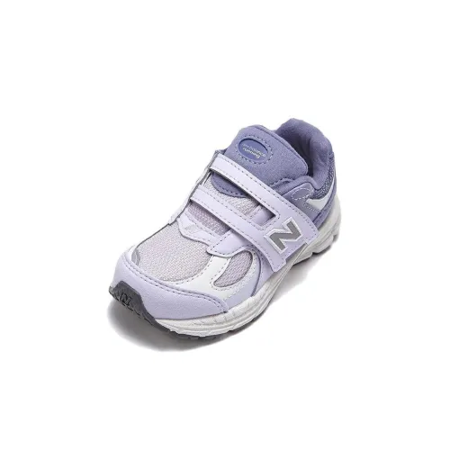 New Balance NB 2002R Амортизация Износостойкий Низкий Топ Обувь для малышей Фиолетово-черный Infant And Toddler