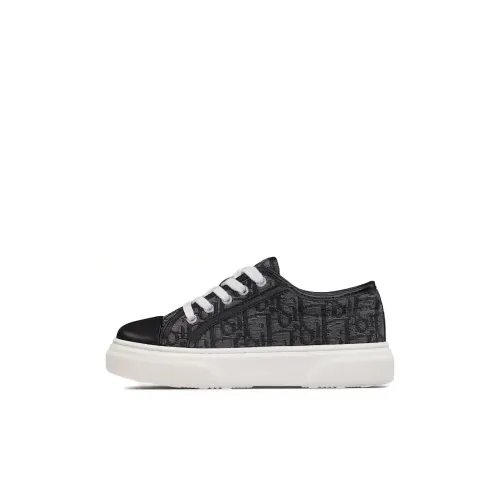 DIOR Низкий Топ Детские Скейтбординги Черный Детский