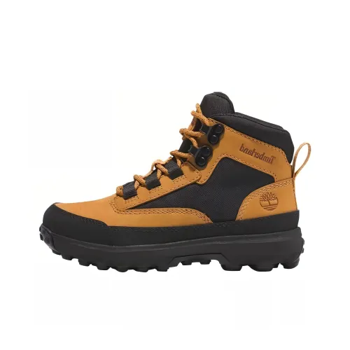 Timberland Детская туристическая обувь MID Топ Желтый Школьный возраст