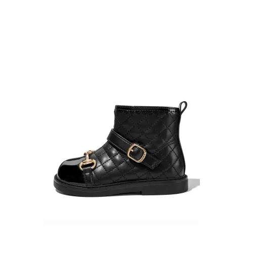 Белль Колено High Детские ботинки Черный Children Возраст 3-7 лет