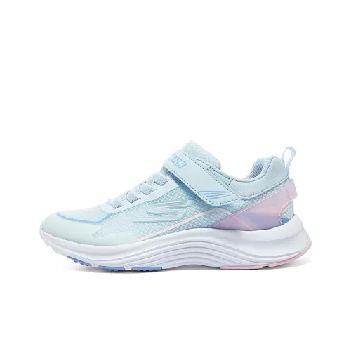 Skechers Kids Беговые кроссовки Низкий верх Светло-синий Розовый Унисекс