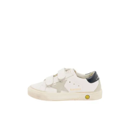 Golden Goose Детские Скейтбординги Низкие Топы Бежевые Kids