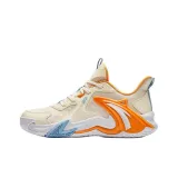 Бежевый, белый, оранжевый