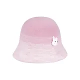 100% шерсть кролика, градиентный розовый