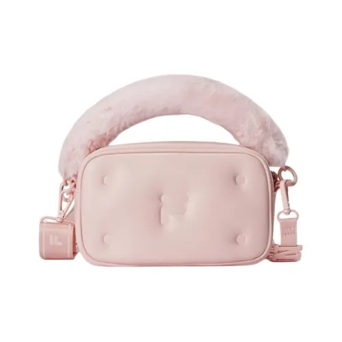 FILA FUSION ПУ (полиуретан) Сумка через плечо Сумка Экстра Маленькая Унисекс Кожа Грязь Розовый